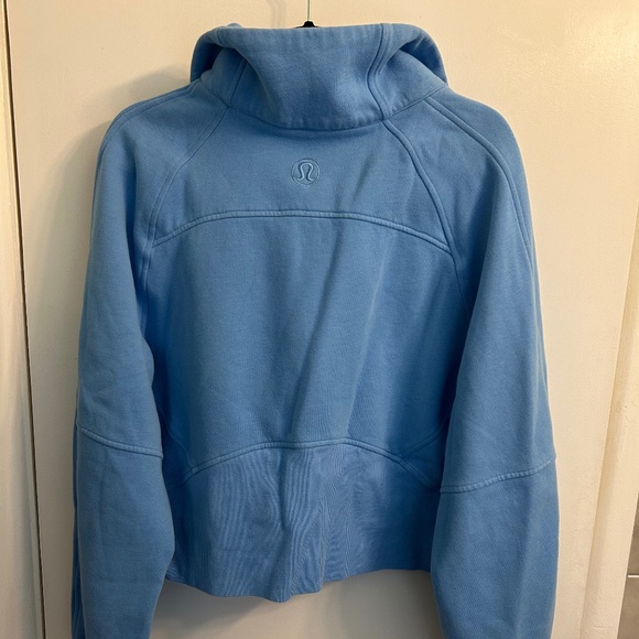 Lululemon Oversized Half Zip Funnel Neck Scuba - Picture 4 of 5